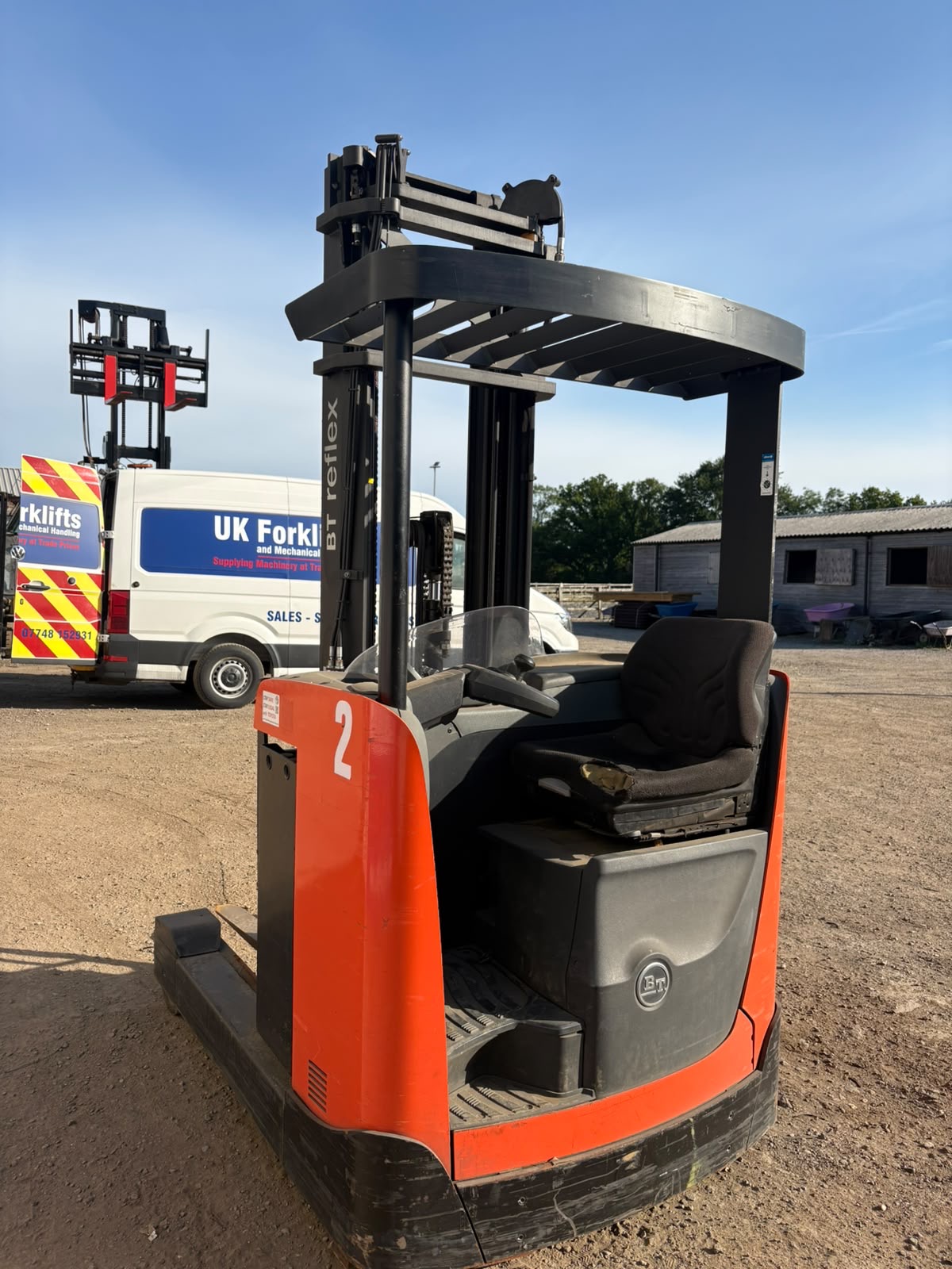 BT Reach RRE140B - 1.4 Tonne Electric Forklift Truck