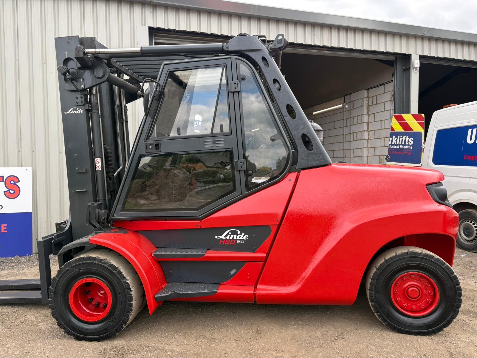 Linde H80D-03/1100 - 8 Tonne Linde Forklift Truck