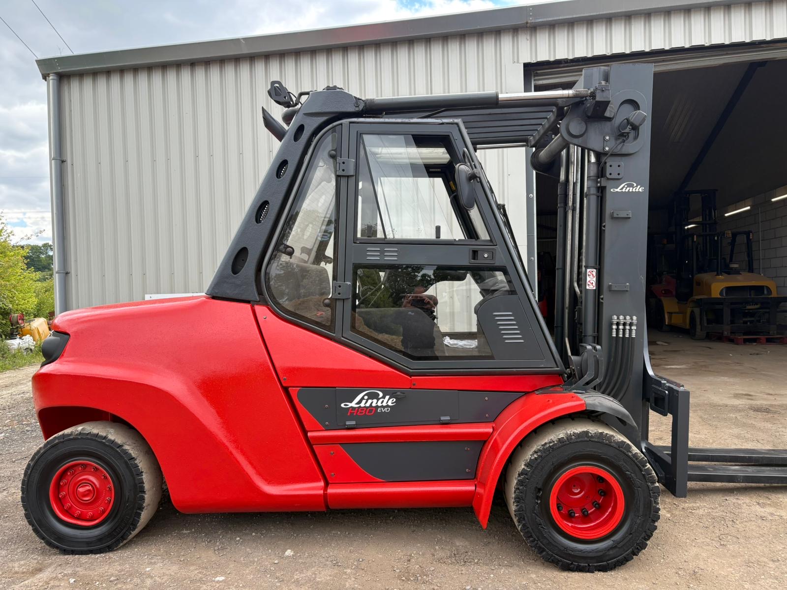 Linde H80D-03/1100 - 8 Tonne Linde Forklift Truck