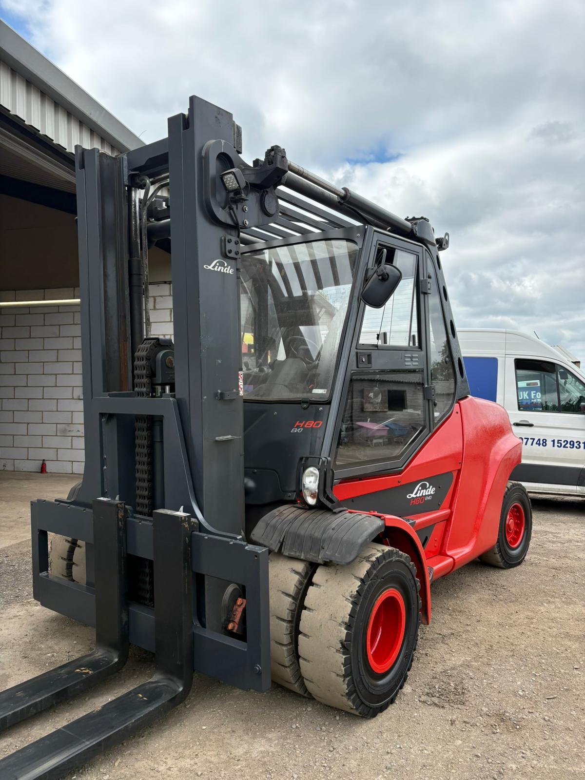 Linde H80D-03/1100 - 8 Tonne Linde Forklift Truck